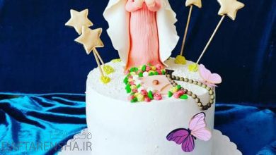 عکس کیک جشن تکلیف دخترانه (2)