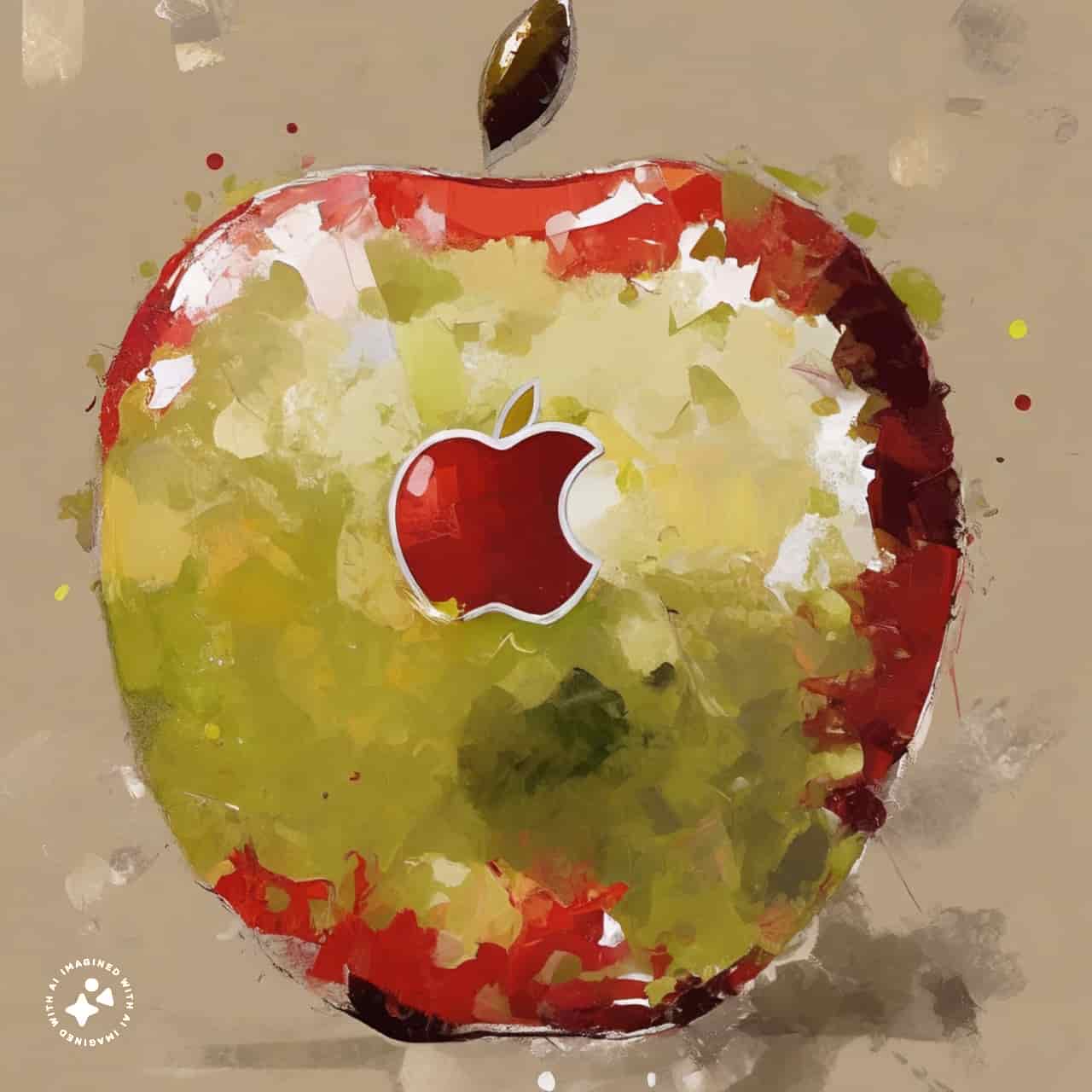 نقاشی ساده سیب برای شب یلدا (16)