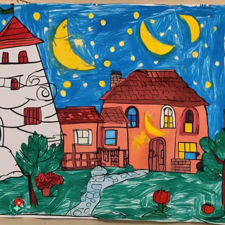 نقاشی شب یلدا برای کلاس اول 21