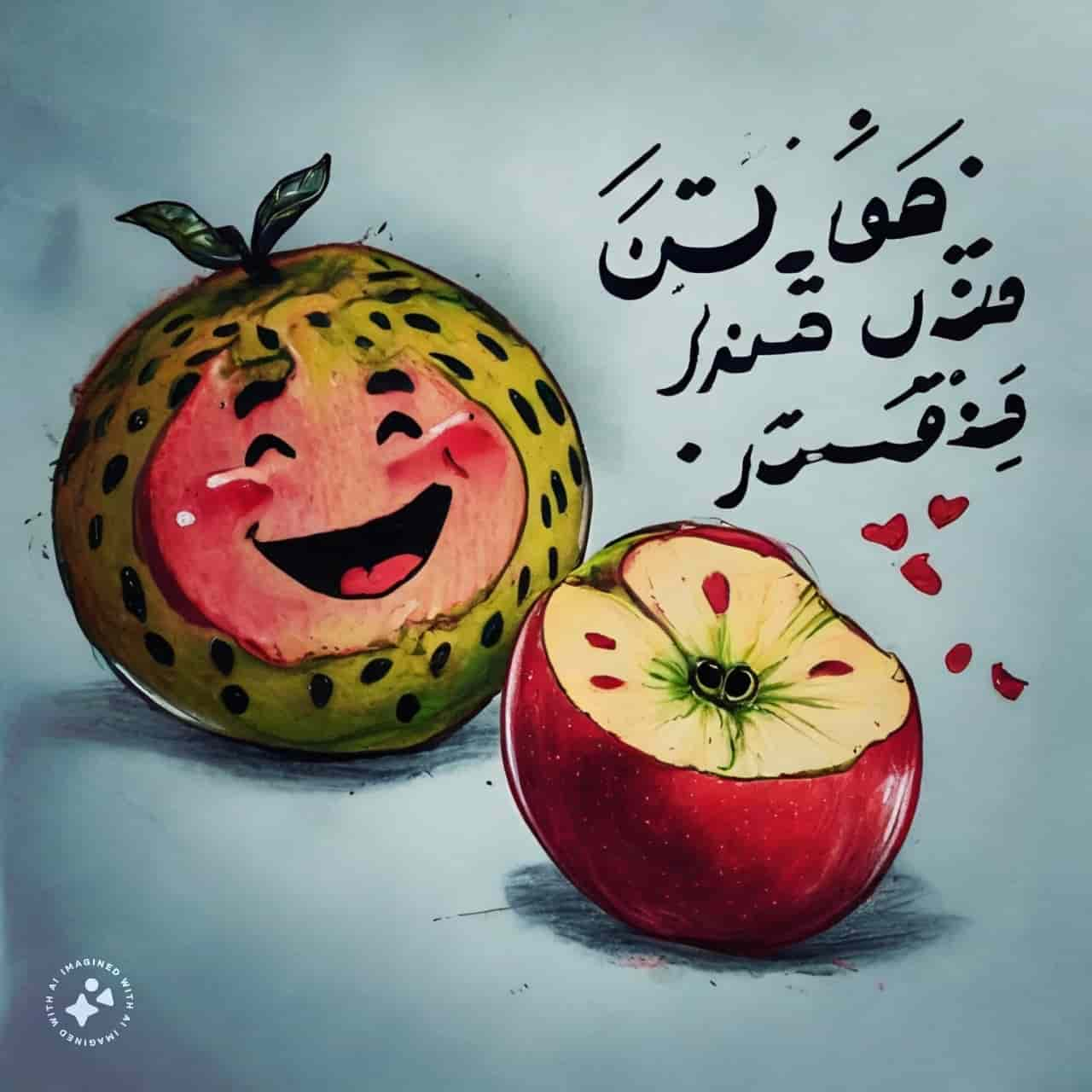 نقاشی لبخند شب یلدا (14)