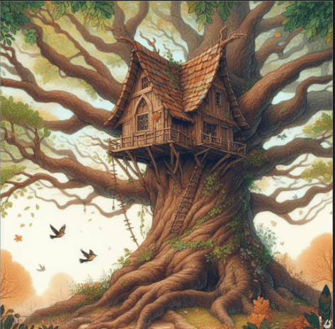 نقاشی خانه درختی جدید (10)