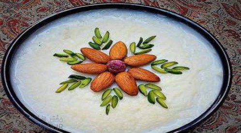 طرز تهیه شیر برنج برای دو نفر