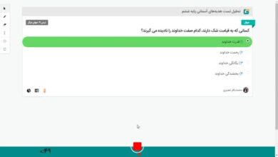 کسانی که به قیامت شک دارند کدام صفت خدا را نادیده میگیرند