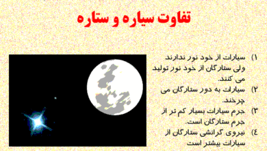 فرق ستاره و سیاره کلاس سوم