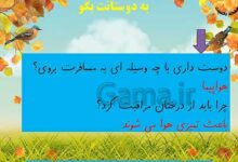 چرا باید از گلها مراقبت کرد کلاس اول
