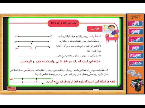 چرا دوسر خط علامت پیکان میگذاریم کلاس سوم