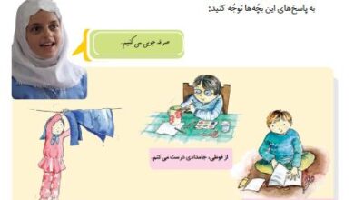 چرا نباید اسراف کنیم کلاس سوم