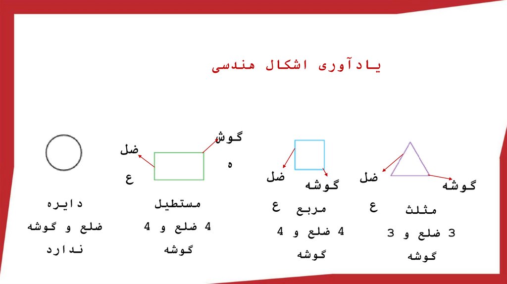 ایا دایره ضلع دارد کلاس دوم