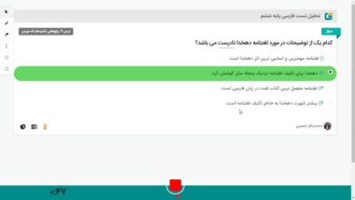 مهمترین اثر دهخدا کلاس ششم