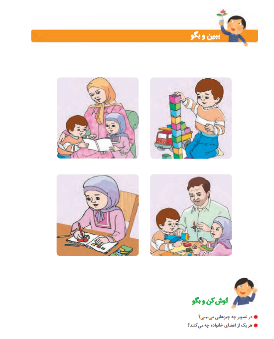 ببین و بگو کلاس اول ببین و بگو کلاس اول