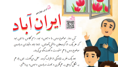 جواب سوالات ایران آباد درس چهاردهم