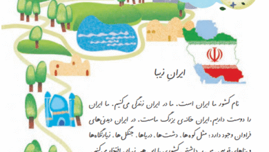 جواب سوالات درس ایران زیبا کلاس دوم ابتدایی