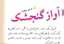 جواب سوالات درس چهارم آواز گنجشک ها
