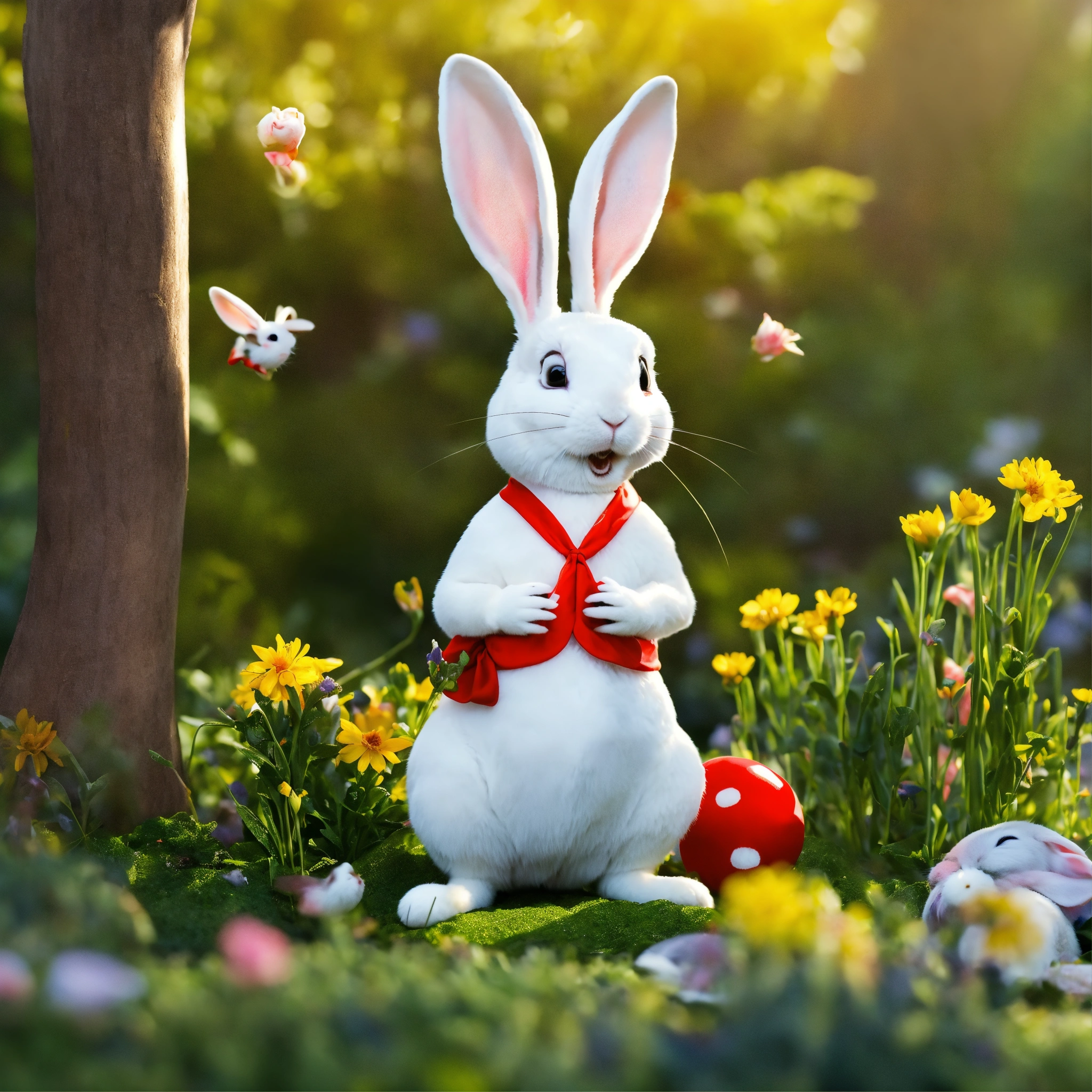 نقاشی خرگوش برای کلاس اول (3)