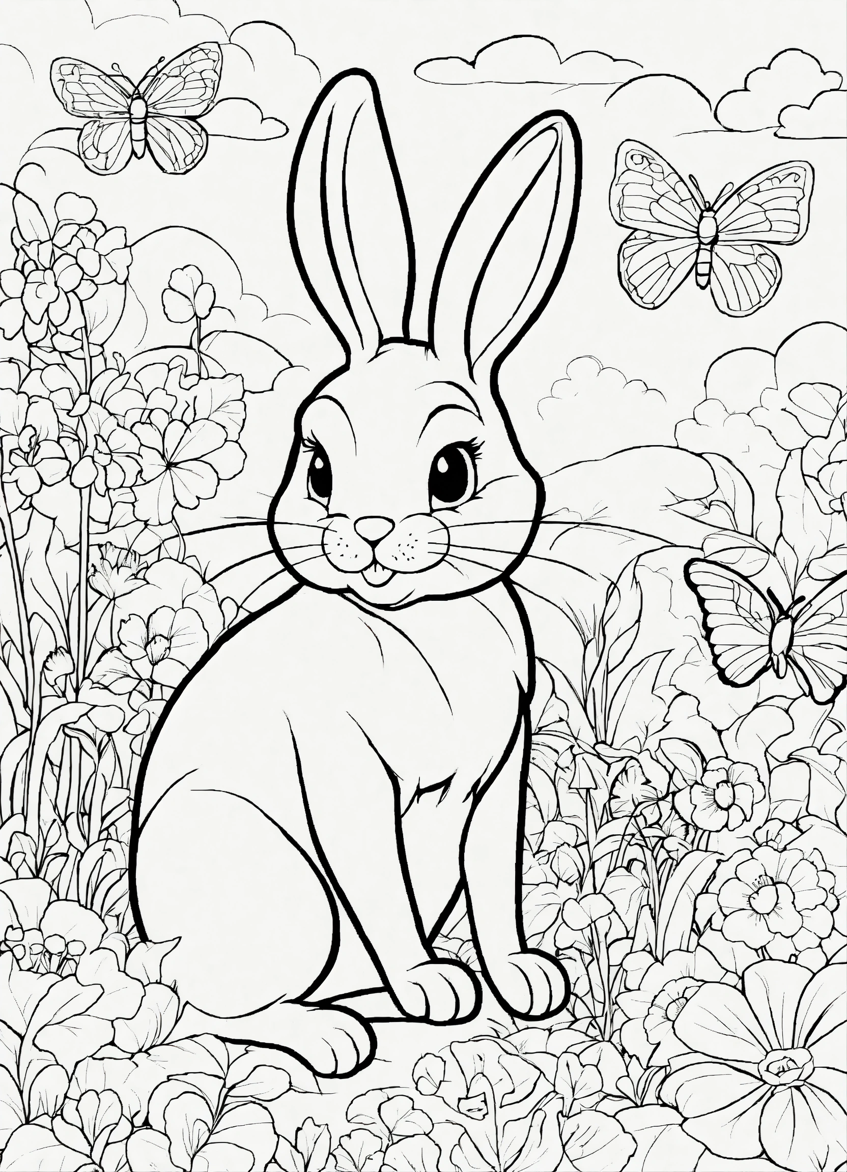 نقاشی خرگوش برای کلاس اول (4)