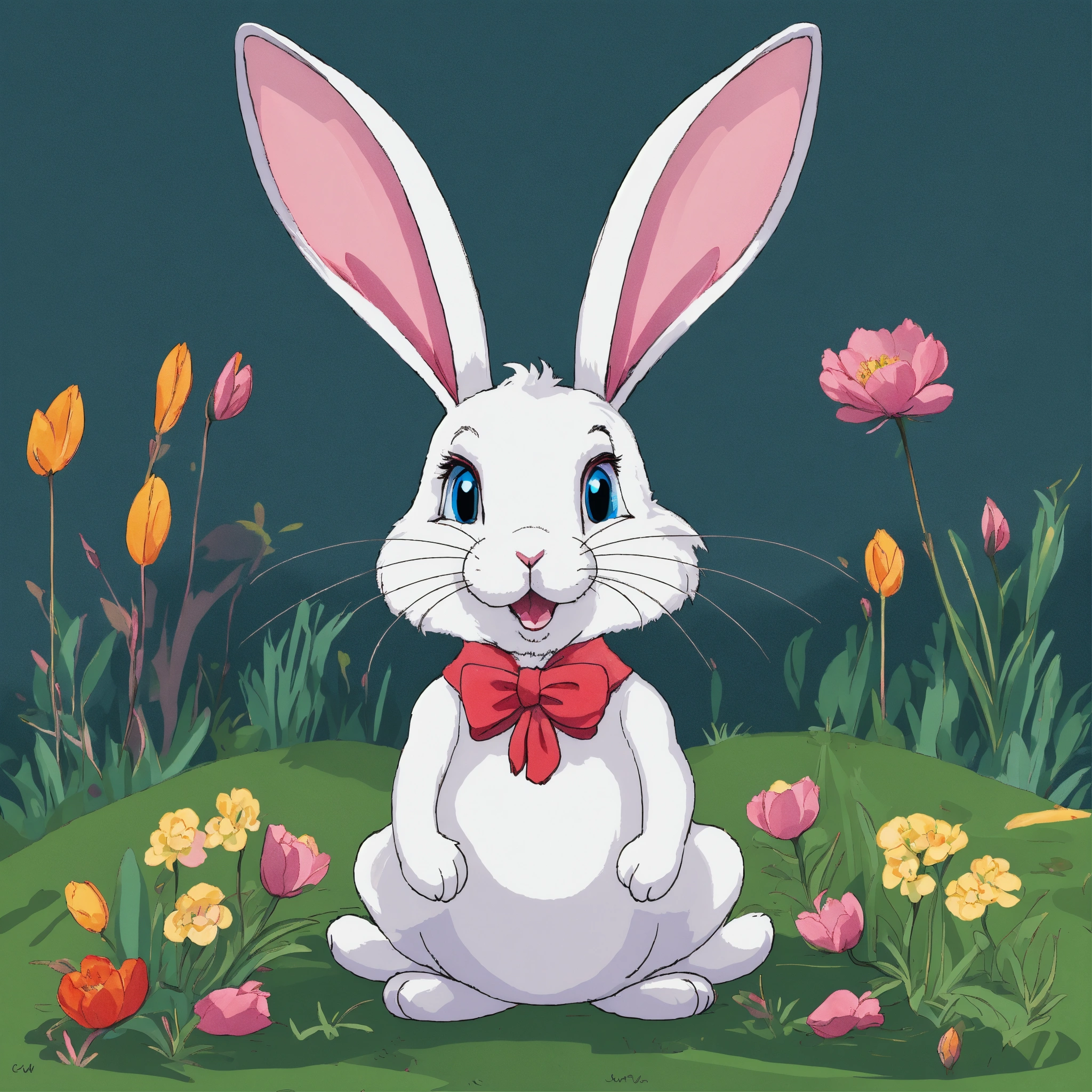 نقاشی خرگوش برای کلاس اول (9)