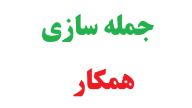 25 جمله سازی با کلمه همکار