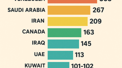 کشورها به ترتیب بیشترین ذخایر نفت بازی خواستگاری